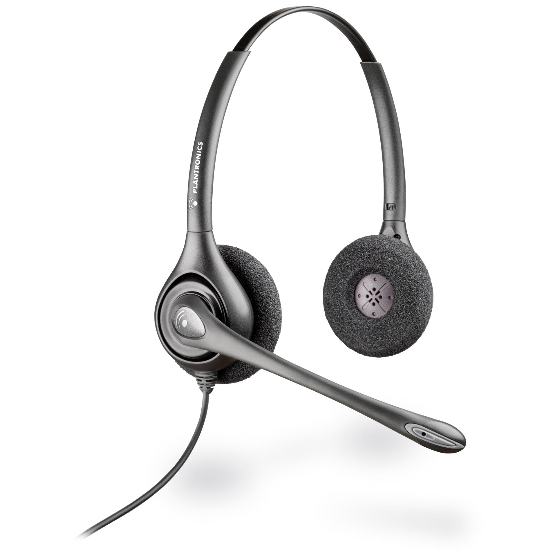 HP Poly Supraplus HW261N Dual-Channel Binaural Headset + Case