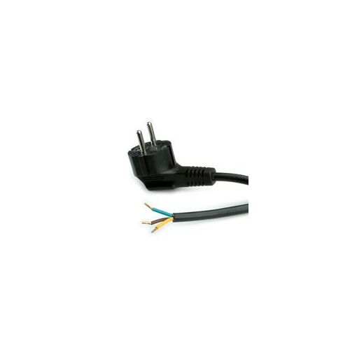 Câble électrique Roline Noir 1,8 M Prise Type F