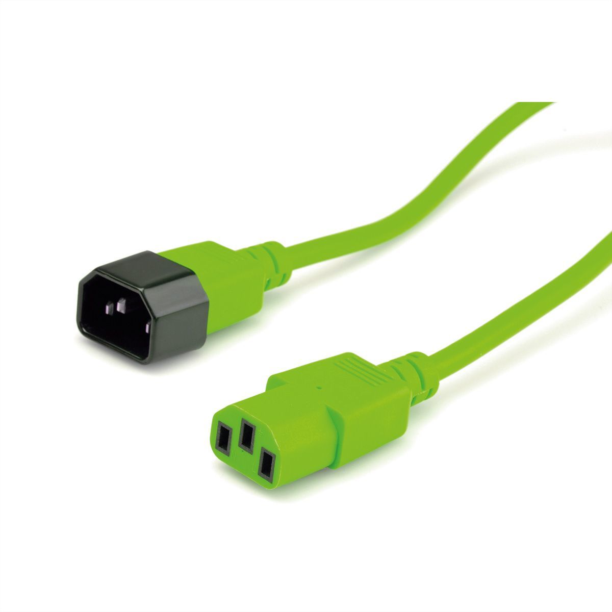 Cable eléctrico Roline, 0,8 m, conectores C14 a C13
