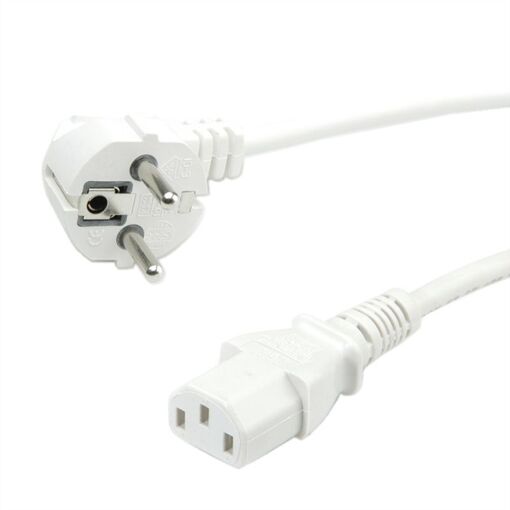 Cable eléctrico Roline Green 0,8 m CEE7/7 a IEC C13