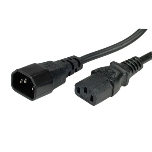 Cable eléctrico Roline Green, 1,8 m, C14 IEC a C13 IEC