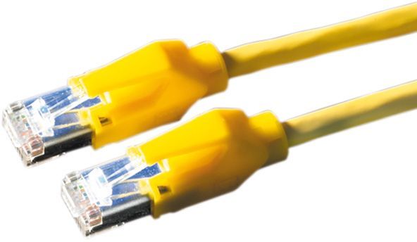 Dätwyler Roline Cat6 1m Yellow Network Cable (S/FTP)