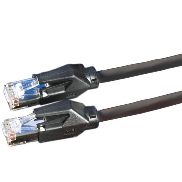 Dätwyler Secomp Cat6 5m Network Cable - Black S/FTP (S-STP)