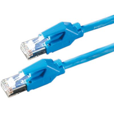 Draka Holding Cat6 S/FTP Patch Cable, Blue, 0.5m
