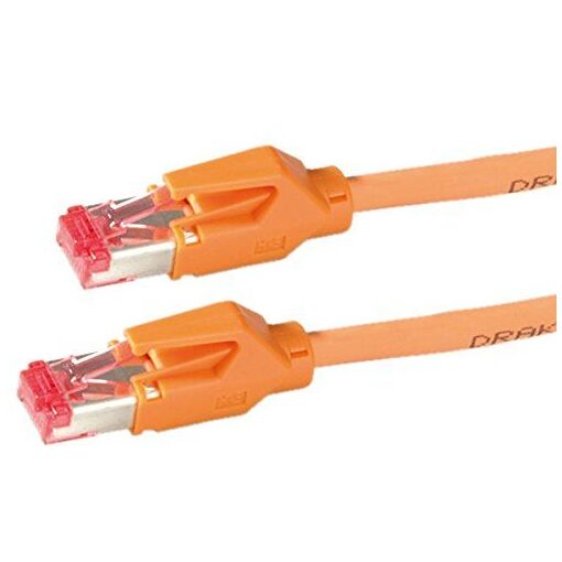 Draka Cat.6 H S/FTP Cable, 2m, Orange
