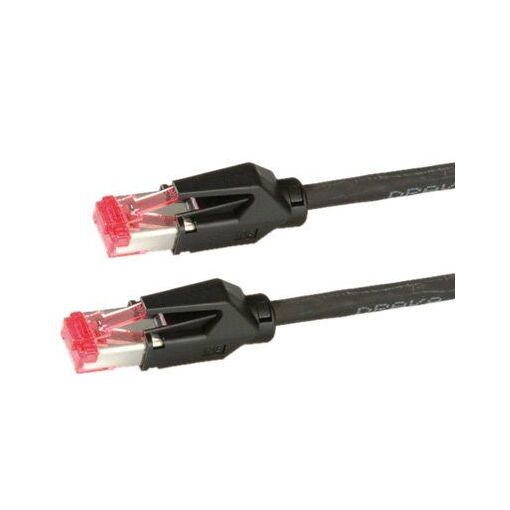 Cable Draka Cat.6 H S/FTP, 2 m, Negro