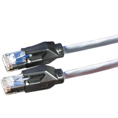 Draka Holding Cat6 S/FTP Patch Cable, Grey, 3ft