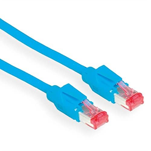 Draka Cat.6 H S/FTP Cable, Blue, 5m