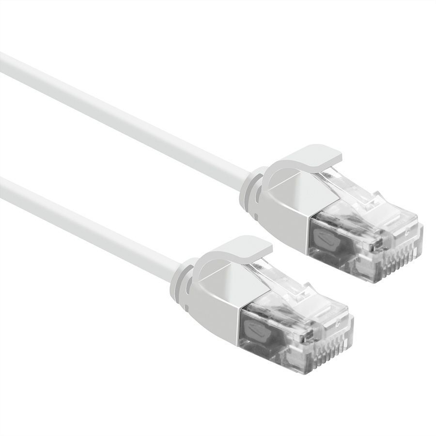 Roline Cat6a Network Cable, 3m, White (U/UTP)