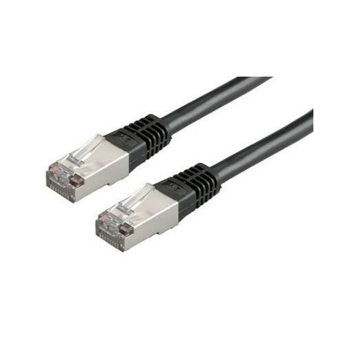 Roline Cat.6 S/FTP Cord, Black, 5m
