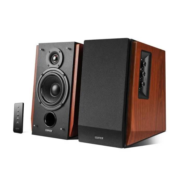 Edifier R1700BT 2.0 Bluetooth Speakers - Simili-wood - 2-way Speakers - Black