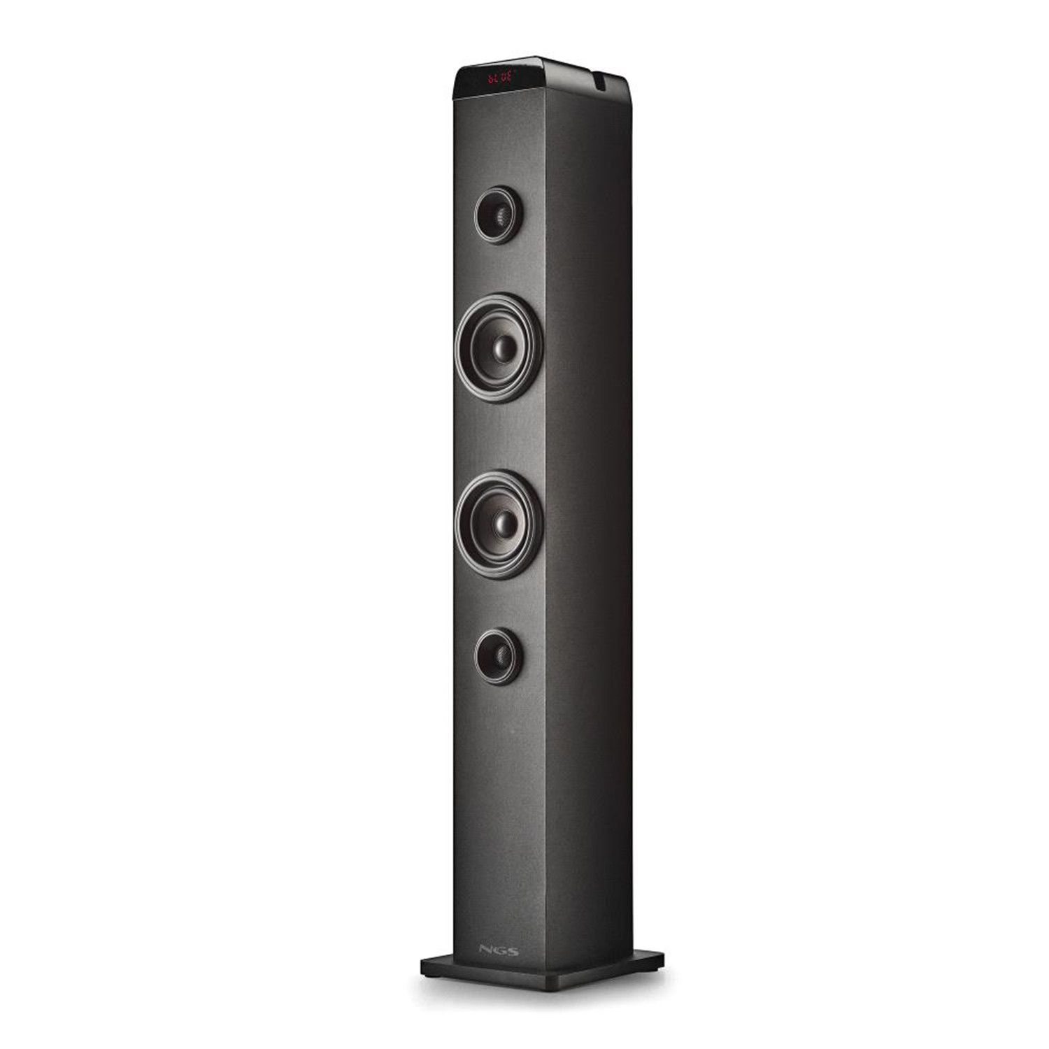 NGS SKYCHARMPRO 50W Sound Tower, Multi-Pairing Function, Bluetooth, USB, Optical Input, Microphone Jack