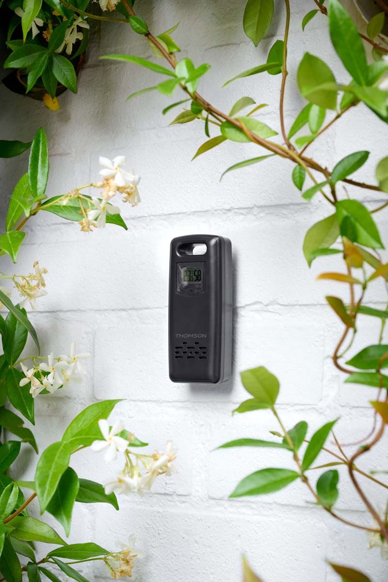 Enceinte Bluetooth et station météo Thomson - Noire