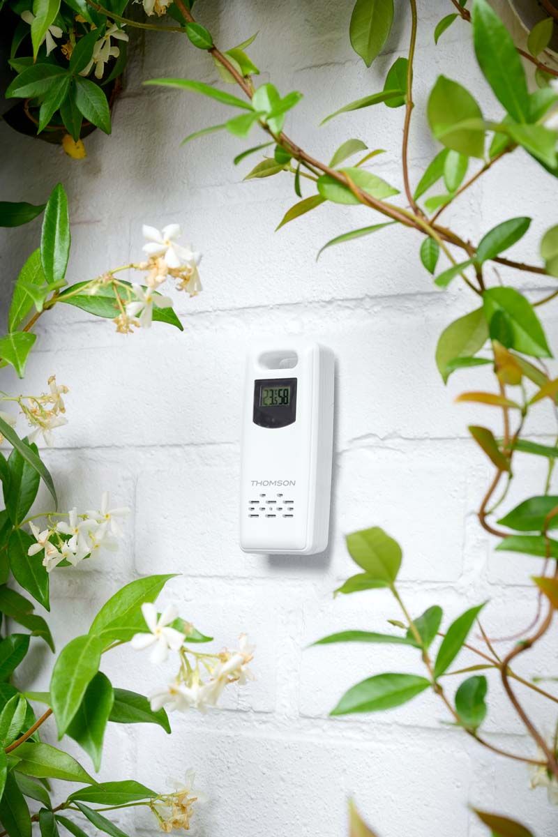 Thomson Bluetooth Speaker & Weather Station (White)