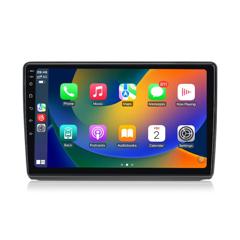 Junsun Android Auto Car Play, 9-Inch Screen, GPS, 2GB RAM + 32GB ROM (2007-2012 Trafic/Primastar/Vivaro)