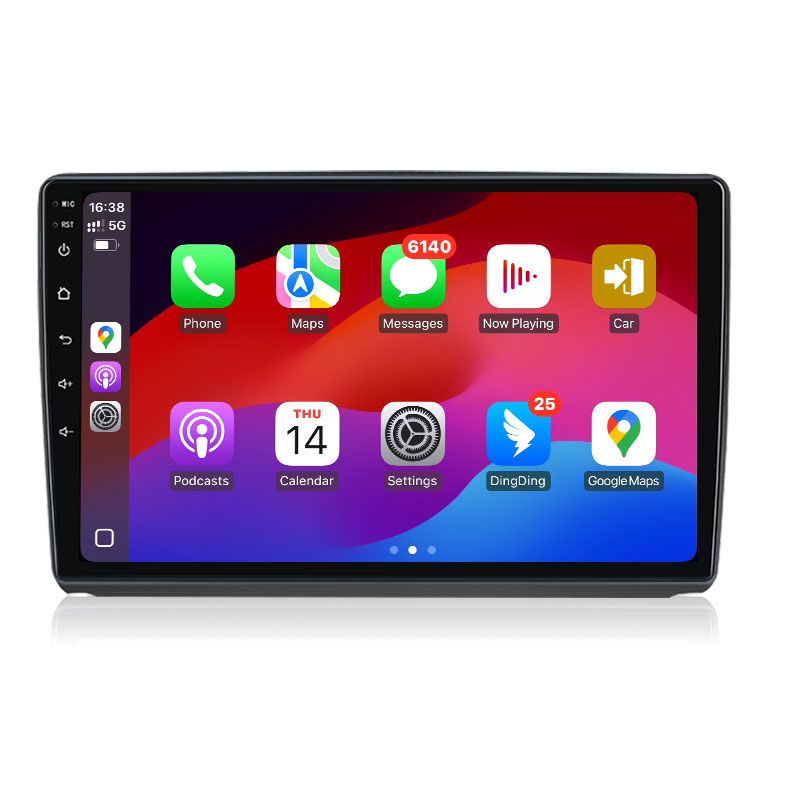 Junsun Android Auto 9-Inch Screen Car Play with GPS and 4GB RAM + 64GB ROM (2007-2012 Trafic/Primastar/Vivaro)