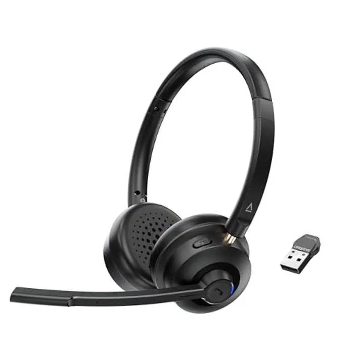 Creative Wireless Headset - Chat - Noise Cancelling Mic - Bluetooth & USB