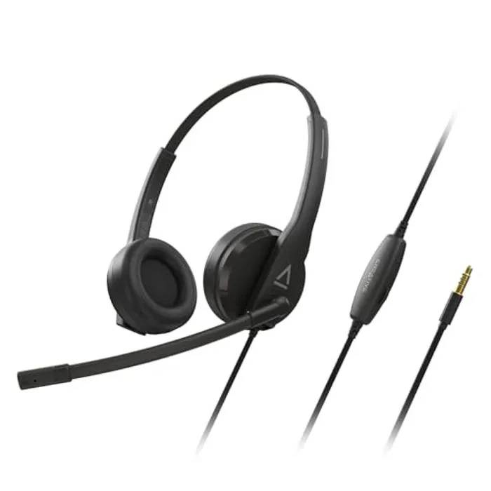 Casque Creative HS-230 USB - Microphone à réduction du bruit - Fonction Mute - Confort léger