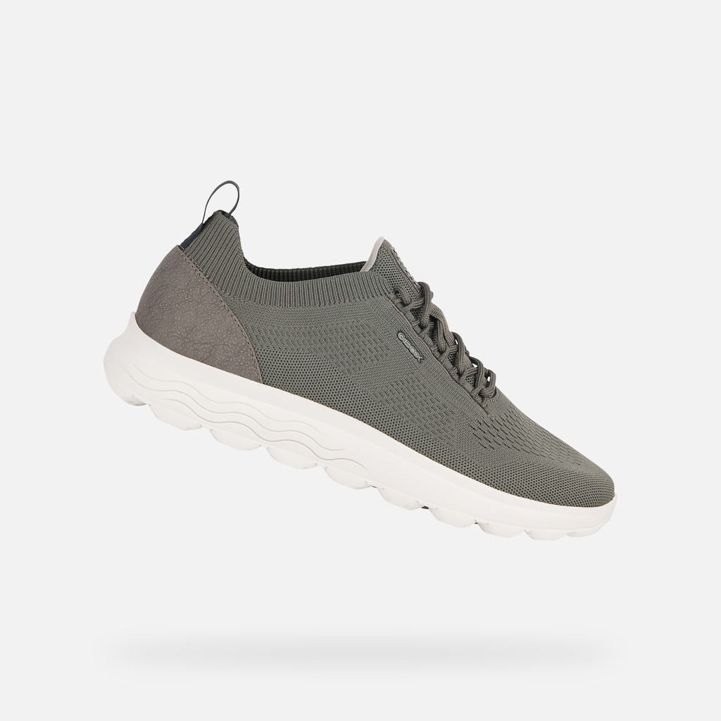 Geox Spherica Men's Sneakers - Dark Green