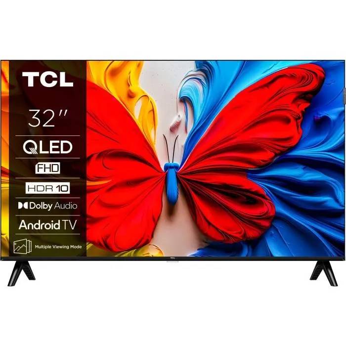 TCL 32S51K - 32" QLED TV - Full HD - HDR10 - Android TV - WiFi