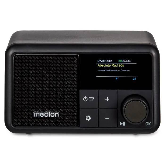 Mini Radio - Medion - DAB/FM - 2W RMS - Black