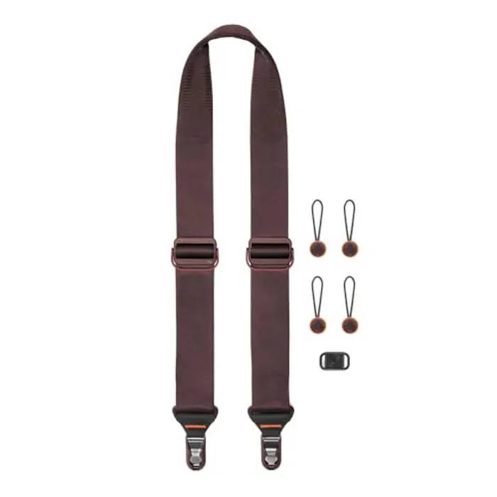 Peak Design Camera Strap - Leash - Black - Adjustable - Anchor Link System