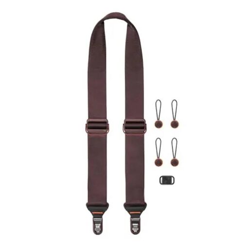 Peak Design Camera Strap - Leash - Black - Adjustable - Anchor Link System