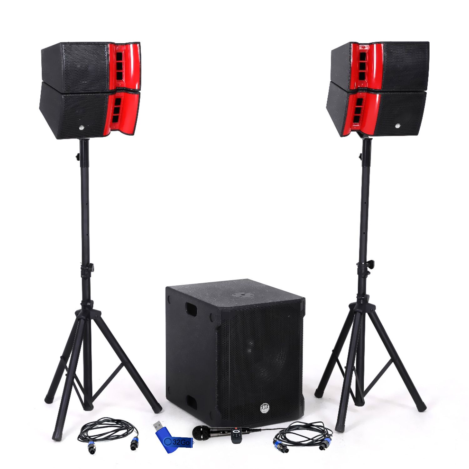 Pack Sonorisation DJ complet BM SONIC BMS15-HORN