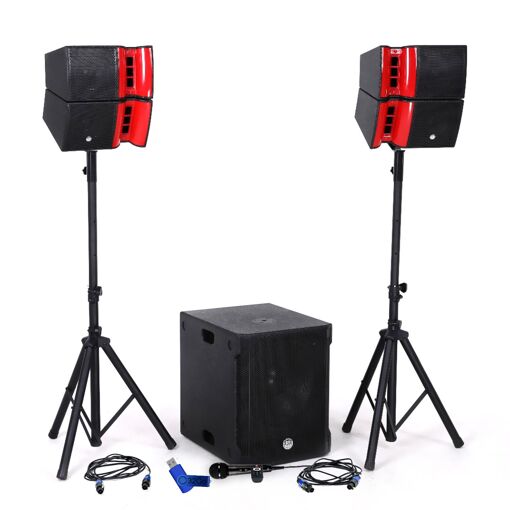 Sistema de Sonido DJ Completo BM SONIC BMS15-HORN