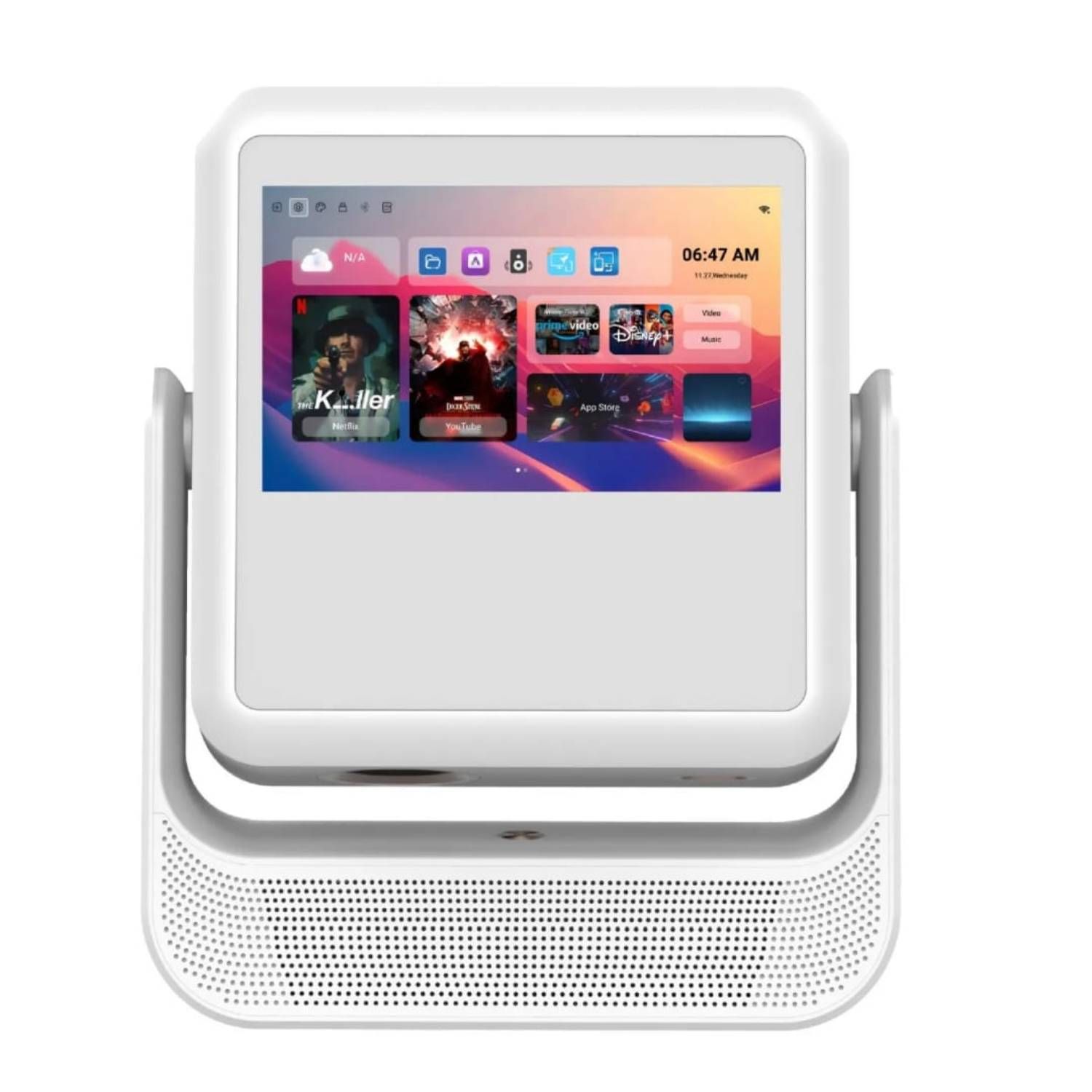 Salange A2 Pro 800 ANSI Portable Projector with Touch Screen