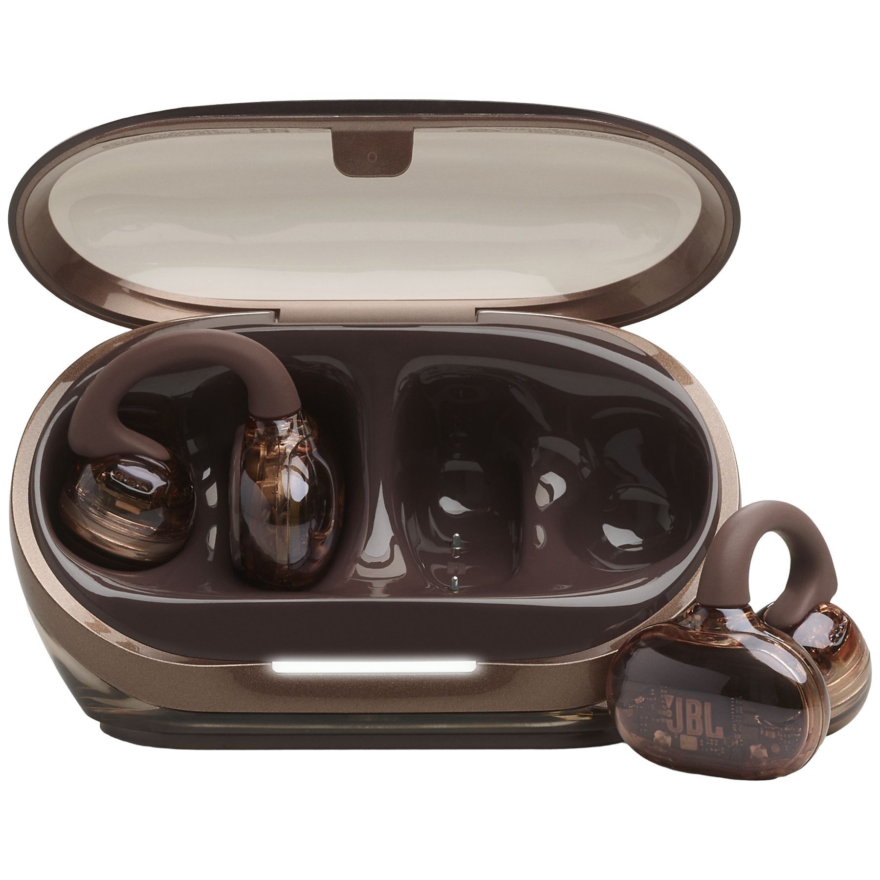 JBL Soundgear Clips Open Earbuds - Bluetooth - Brown