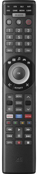 One For All Smart Control Pro 8-in-1 Universal Remote