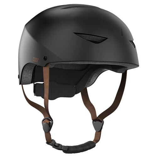 CASR Classic Helmet - Black and Brown, Size S