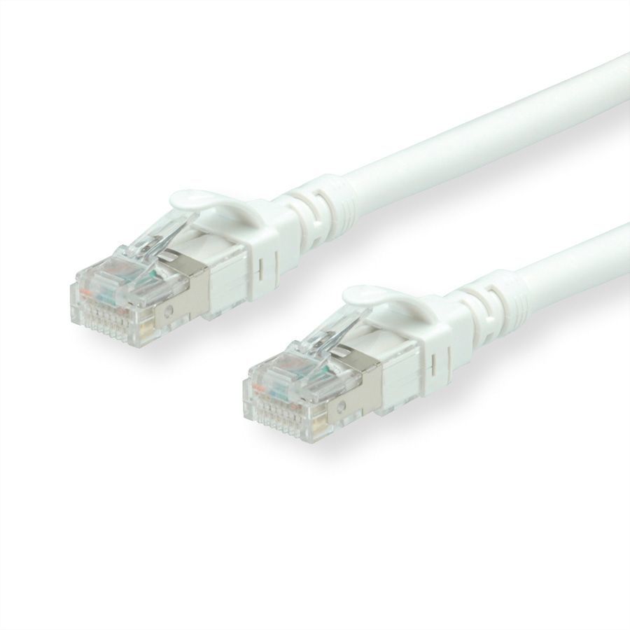 Roline Cat6a Network Cable, 2m, White (U/UTP)