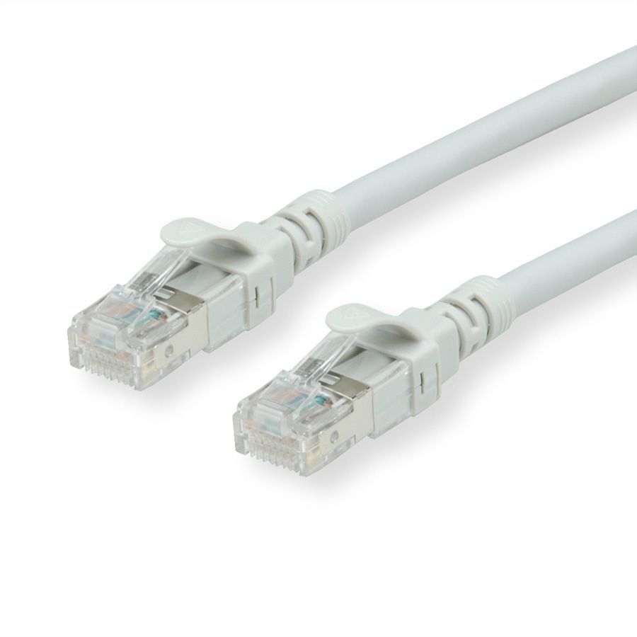Roline Cat6a Network Cable, 3m, Grey (S/FTP)
