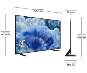 Samsung 75" QLED AI 4K UHD TV (2025) - TQ75Q8FAAUXXC