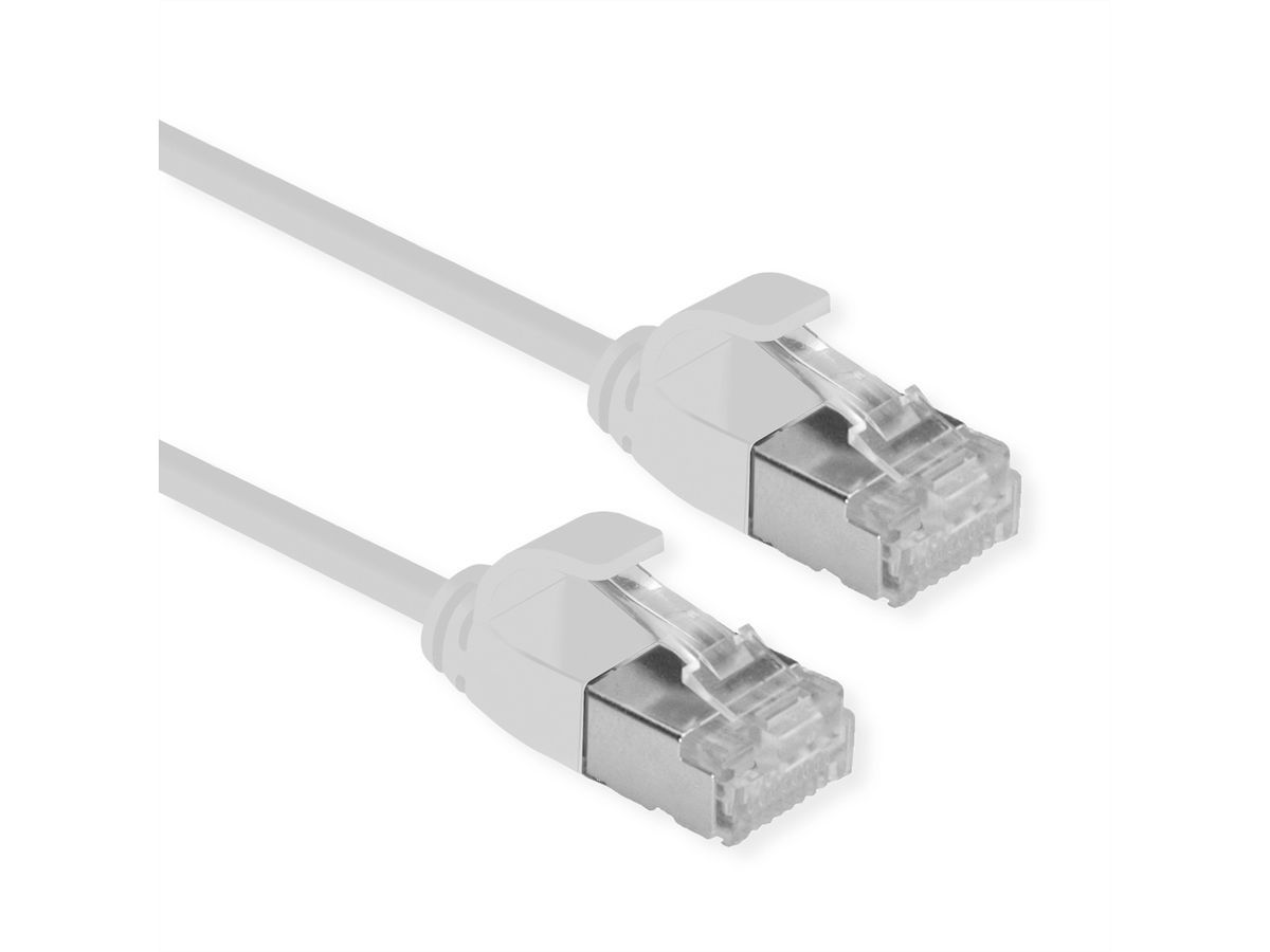 Roline Cat6a Network Cable, 3m, Grey (U/FTP STP)