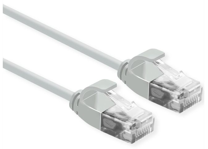 Roline Cat6a Network Cable 5m Grey U/UTP (UTP)