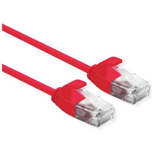 Roline Cat6a Network Cable, 0.5m, Red