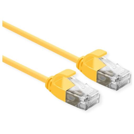 Roline Yellow Network Cable 5m Cat6a U/UTP (UTP)