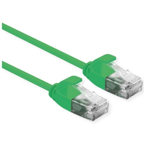 Roline Network Cable Green 0.5m Cat6a U/UTP (UTP)