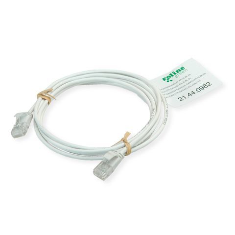 Roline Cat6a Network Cable 0.5m Gray U/UTP (UTP)