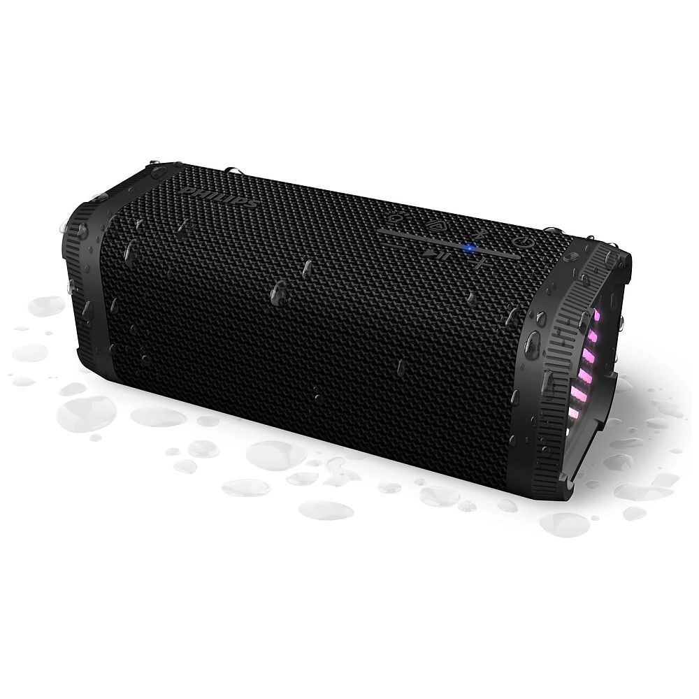 Altavoces Bluetooth Philips TAS2000B - Resistente al agua IPX5 - Negro