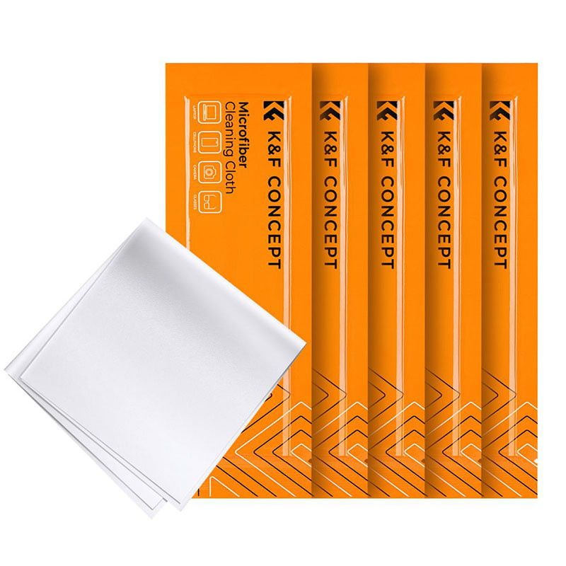 K&F 5x Microfibre Cleaning Cloths