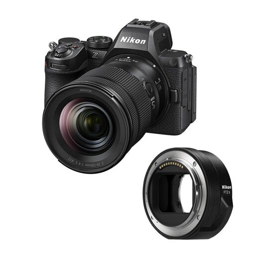 Nikon Z5 II + Z 24-120mm f/4 S Lens + FTZ II Adapter