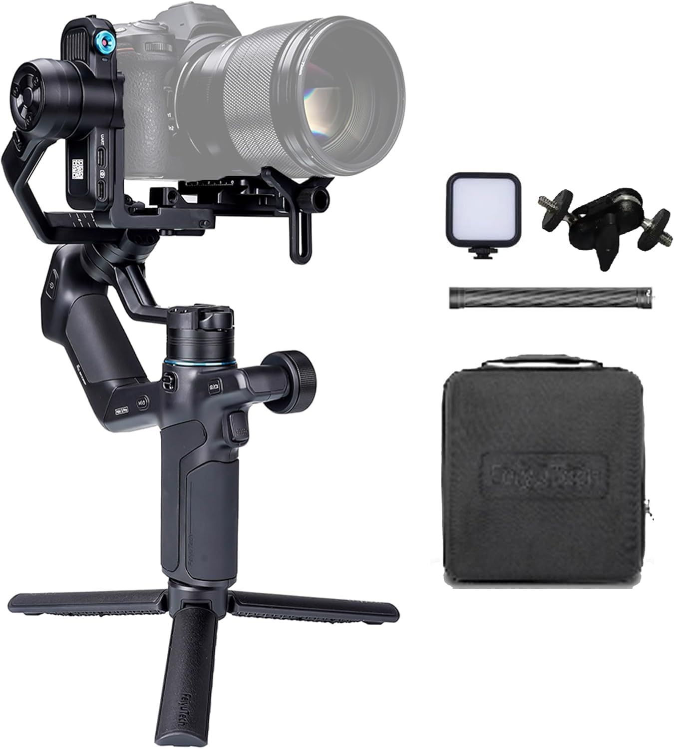 Kit Feiyu Tech SCORP Mini 3 Pro - Estabilizador de 3 ejes con seguimiento AI 4.0