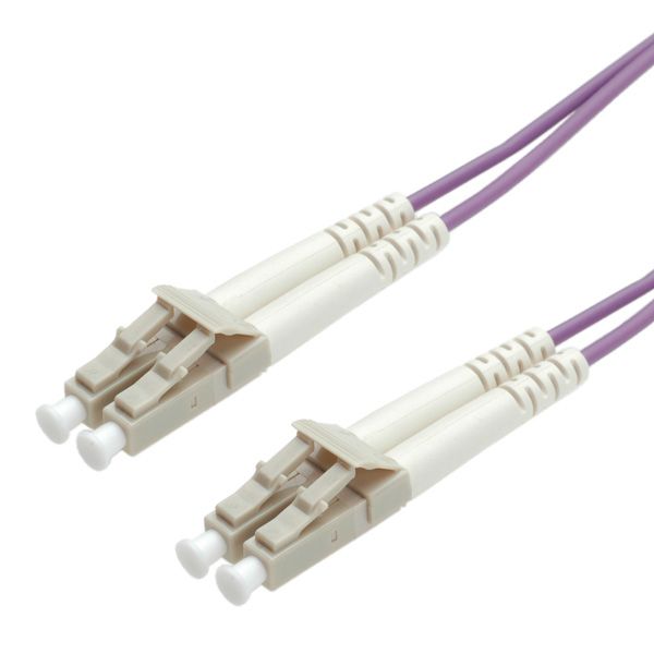 Câble de connexion Roline LWL - LC (M) vers LC (M) - 0,5 m - OM4 - Violet