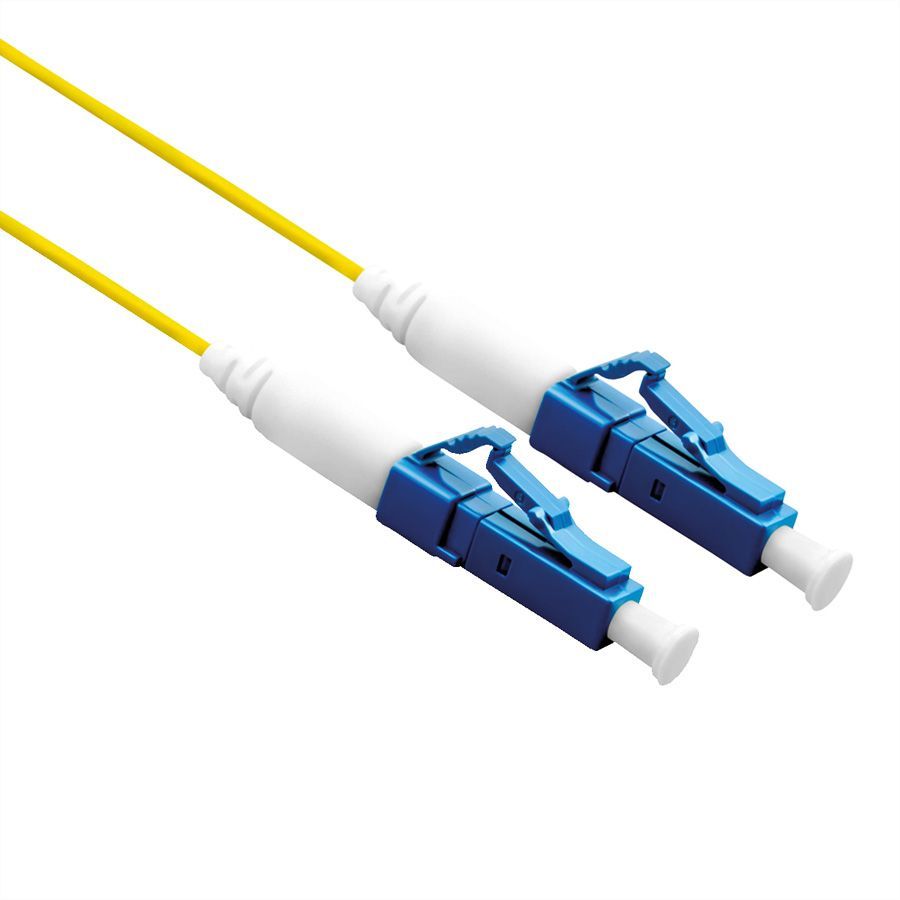 Câble en fibre optique Roline 5m OS2 LC LC Jaune