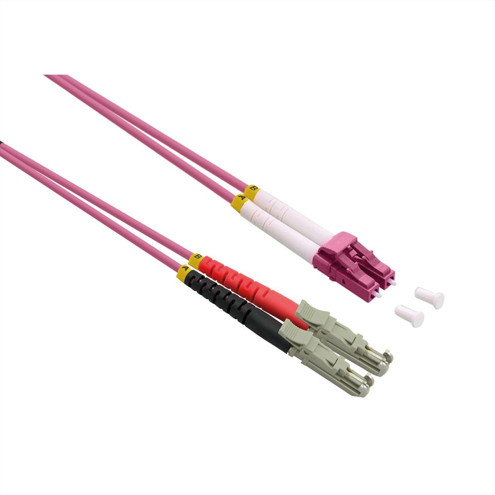 Roline InfiniBand and Fiber Optic Cable 3m E-2000 (LSH) 2x LC Violet