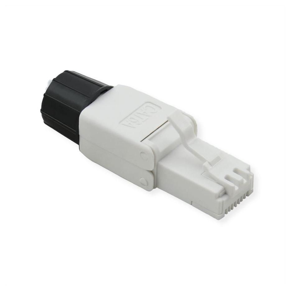 Roline RJ-45 Male Connector, White